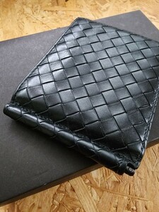 美品　BOTTEGAVENETA ボッテガヴェネタ マネークリップ　財布　黒　