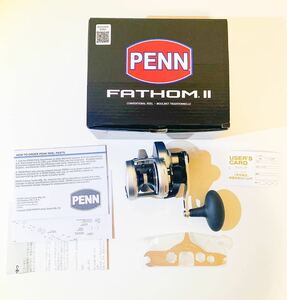 ☆新品・送料無料！☆ 2023年モデル ピュアフィッシング PENN ファゾムⅡ FTHII10XNLD PURE FISHING FathomⅡ ベイトリール 右ハンドル