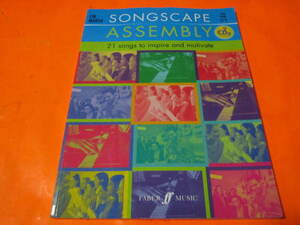 輸入楽譜（メロディ＆ピアノ）Songscape Assembly: 21 Songs to Inspire and Motivate　CD２枚付属