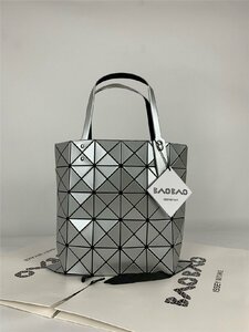 BAOBAO LUCENT バオバオ ルーセント トートバッグ 6x6 ISSEY MIYAKE シルバー