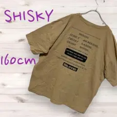 シスキー キッズ 半袖 Tシャツ 160 ビッグサイズ バックロゴ おしゃれ