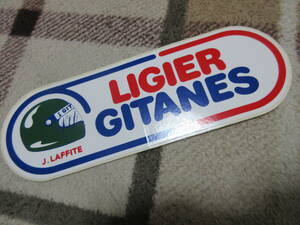 ★Ligier Gitanes リジェ・ジタネス　ステッカー当時物