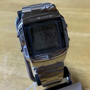 【新品・箱なし】カシオ CASIO データバンク DATA BANK デジタル メンズ デュアルタイム 腕時計 DB-360-1AJF 液晶