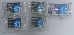 EPSON エプソン 純正 インク カート リッジ シアン ICC32 PM 850 870 890 750 770 800 700 720 730 800 820 新品 未開封 ①