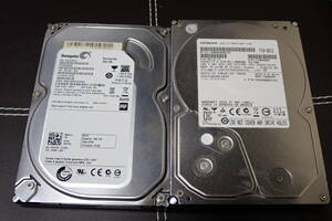 Seagate ST500DM002 HDD 500GB Hitachi HDS723020BLA642 2TB HDD まとめて２個セット 動作未確認 #BB0924