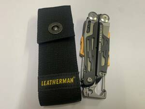 ★美品★LEATHERMAN/レザーマン SIGNAL Black マルチツール 携帯工具