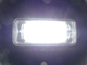 激白光 ! 交換式 ! LED ナンバー灯 ライセンス ランプ インプレッサG4 GJ2 GJ3 GJ6 GJ7 WRX STI S4 VAB GRB GVB GRF VAG GVF