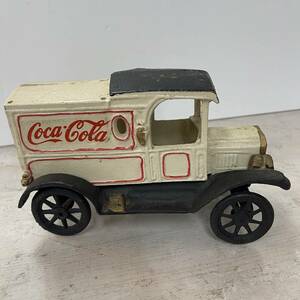 2198　コカ・コーラ/Coca-Cola　自動車　置物　金属製　ジャンク品　レトロ　アンティーク