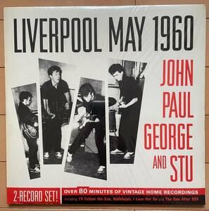 レア！ ２LP コレクター盤「Beatles - Liverpool May 1960」スチュ ジョンレノン ポールマッカートニー ジョージハリソン リンゴスター