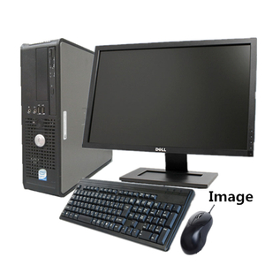 ポイント5倍 中古パソコン Windows 7 Pro 32Bit搭載 22型ワイド液晶セット DELL Optiplex シリーズ Core i5/4G/500GB/DVD-ROM