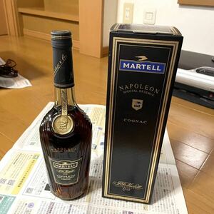 【未開封品】cognac 1715 ナポレオン NAPOLEON コニャック ブランデー 古酒 MARTELL マーテル 700ml