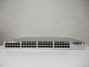 ★中古 Cisco Catalyst 3850シリーズ（WS-C3850-48T-E）ipservicesライセンス 初期化　電源二基