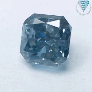 0.34 ct FANCY DEEP BLUE RADIANT I1 GIA ダイヤモンド ルース 360 商品 動画 DIAMOND EXCHANGE FEDERATION