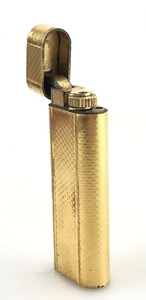 【1円出品】K2650 Cartier カルティエ ガスライター ローラーガスライター 喫煙具 箱付き ゴールドカラー ジャンク品 現状品