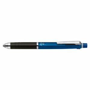 【新品】（まとめ） ゼブラ 多機能ペン デルガード+2C 2色ボールペン0.7mm（黒・赤）+シャープ0.5mm ブルー 【×5セット】