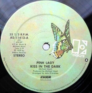 LP(12Inch)●Kiss In The Dark / Pink Lady 　(1979年）　ディスコ ダンクラ ブギー　ピンクレディー