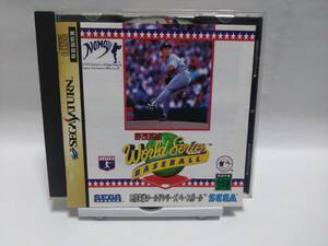 即決☆野茂英雄World Series BASE BALL☆SEGA SATURN☆セガサターン☆中古ゲーム☆送料180