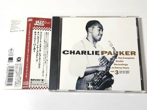 223-263/ 送料無料/CD/チャーリー・パーカー/コンプリート・スタジオ・レコーディングス・オン・サヴォイ・イヤーズ Vol.3