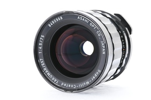 PENTAX SMC TAKUMAR 75mm F4.5 67マウントペンタックス 中判カメラ用 単焦点レンズ