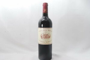 《未開栓》ワイン PAVILLON RUGE CHATEAU MARGAUX 2011 パヴィヨン・ルージュ シャトーマルゴー 750ml　13% フランス