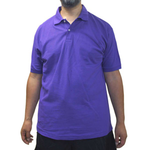 XXLサイズ UVカット 吸水速乾 消臭加工の パープルカラー ポロシャツ ユナイテッドアスレ