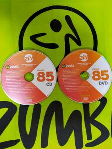 希少品　ZUMBA　ズンバ　ZIN85　CD＆DVD　インストラクター専用