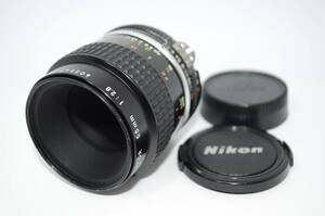 【外観特上級】Nikon Ai-S Micro-Nikkor 55mm F2.8 ニコン　#s5992