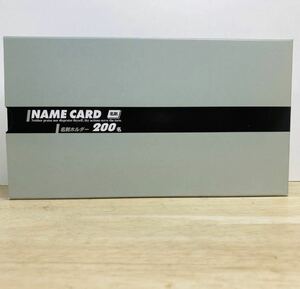 未使用　ナカバヤシ　NAME CARD 名刺　カード　ホルダー　事務　ワーク　コレクション　オフィス