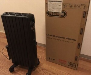 デロンギ（DeLonghi）マルチダイナミックヒーター 新品 ゼロ風暖房 MDHU09-PB [6～8畳用] マットブラック 未使用品