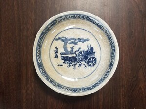 染付　中国陶器　お皿 中国美術