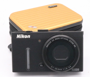 【ト滝】Nikon ニコン COOLPIX P330 ブラック デジタルカメラ コンパクトデジタルカメラ ケース付 AC708DEW58