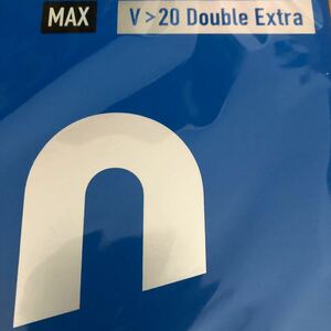 送料210円　卓球　同梱可能 ラバー　新品未開封　victas v20 マックス　MAX 黒　ブラック