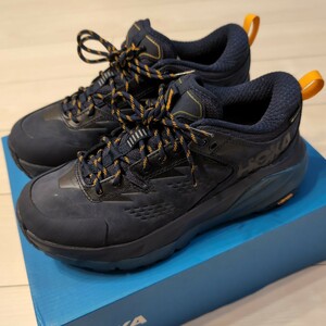 hoka kaha low gtx 25 ネイビー ホカ オネオネ カハ ゴアテックス goretex 防水 event トレッキング アウトドア gore tex