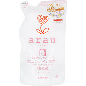 まとめ得 arau.(アラウ) 泡コンディショナー 詰替用 450mL x [10個] /k