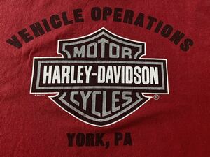 2000年代製 HARLEYDAVIDSON ハーレーダビッドソン 半袖プリントTシャツ 00s ビッグサイズ モーターサイクル アメリカ古着 