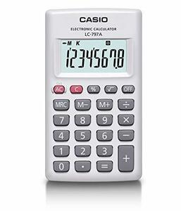 CASIO カードタイプ電卓 LC-797A-N
