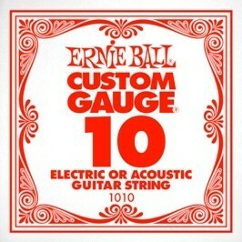 アーニーボール ERNIE BALL 1010 PLAIN STEEL ギター用バラ弦