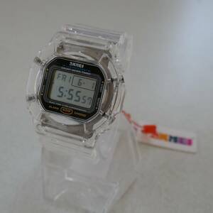 SKMEI　腕時計　スケルトン　スケルトンホワイト　透明　デジタル　モデル：1999