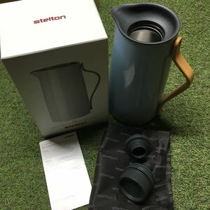 GX 701 Stelton ステルトン Emma バキュームジャグコーヒー X-200コーヒー 1.2L ブルー インテリア キッチン用品 未使用 保管品 ポット