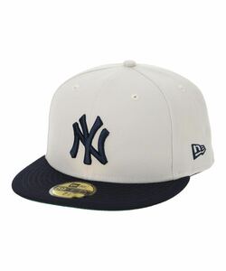 1円〜新品未使用 ニューエラ NEWERA 59FIFTY Powered by GORO NAKATSUGAWA（min-nano）ニューヨーク・ヤンキース ネイビーバイザー 正規品