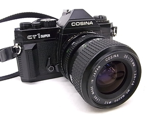 h1019 COSINA CT1 SUPER コシナ　フィルムカメラ　LENS COSINA 35-70mm 1:3.5-4.8 MACRO φ52 ジャンク品