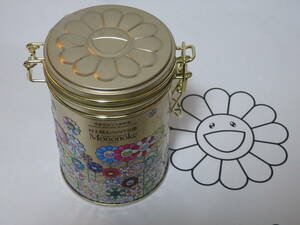 即決♪新品♪村上隆 もののけ京都 限定缶 お花 フラワー カイカイキキ ストロベリーピスタチオ缶♪六本木ヒルズ 五百羅漢図展 ゆず