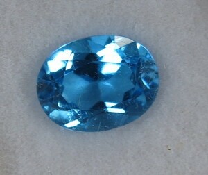 B　ブルートパーズ②　宝石　ルース　天然　黄玉　topaz　トパーズ