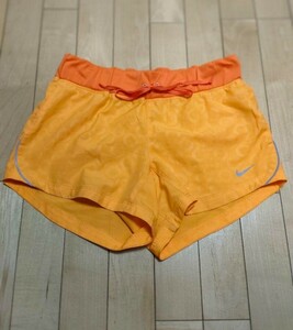 ナイキNIKEレディースランニングパンツ ジョギングパンツ Sサイズ オレンジ