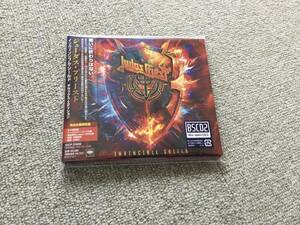 美品, Judas Priest ,ジューダス・プリースト ,Invincible Shield インヴィンシブル・シールド,デラックス・エディション 国内盤 帯あり