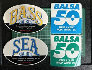 バルサ50 ステッカーセット、Balsa50 、SAURUS、ザウルス、