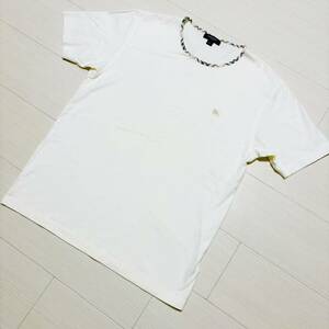 バーバリーロンドン　Tシャツ　ノバチェック　ホースロゴ　大きいサイズ　XLサイズ