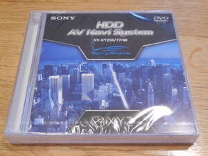 SONY HDD AVナビシステム　NV-XYZ55/77/88用 DVD-ROM