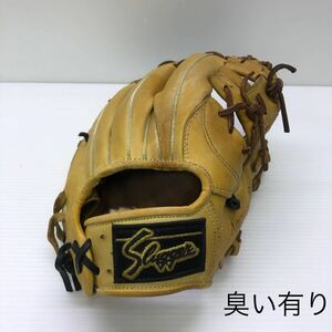 G-1119 久保田スラッガー KUBOTA SLUGGER 軟式 内野手用 KSN-MS-II グローブ グラブ 野球 中古品 臭い有り