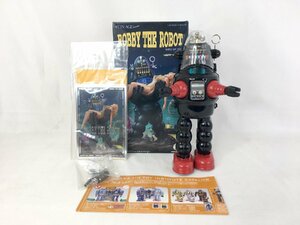 2000年発売 大阪ブリキ玩具資料室製 ROBBY THE ROBOT ロビーザロボット ゼンマイ仕掛け ブリキのおもちゃ 復刻版 外箱付き